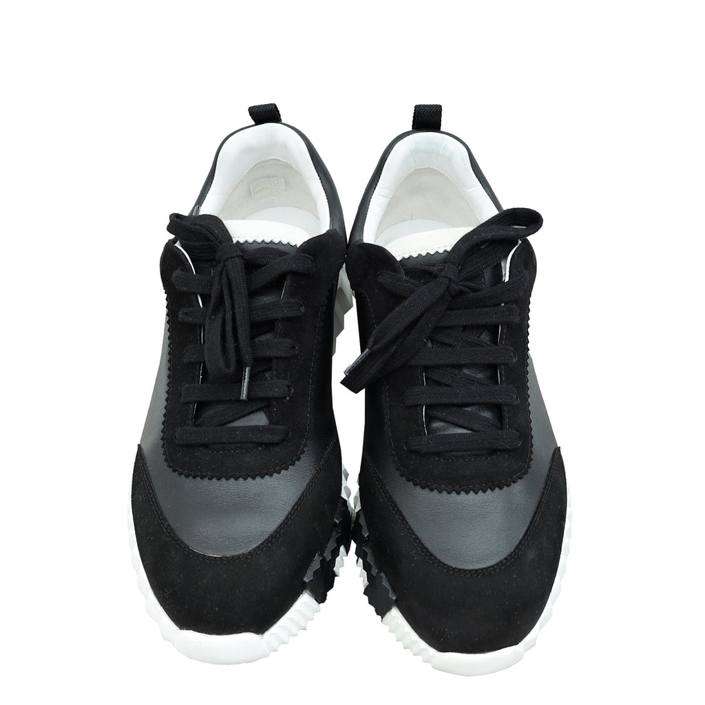 Hermes Noir Bouncing Sneaker 41.5