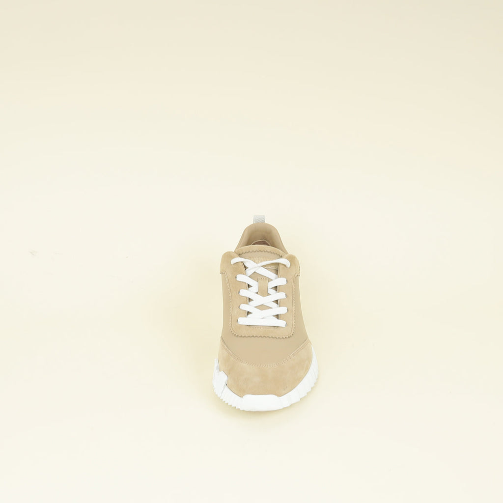 Hermes Beige Esquisse Bouncing Sneaker 41.5