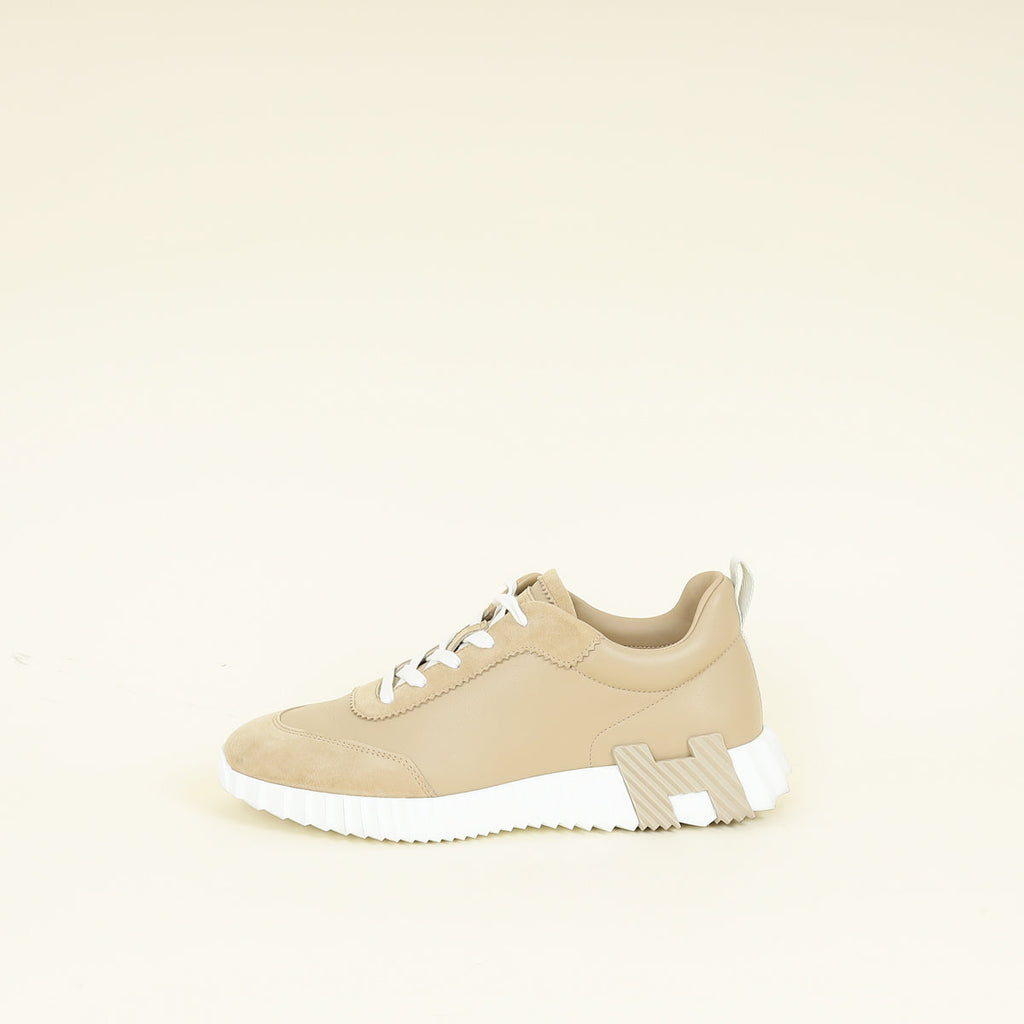 Hermes Beige Esquisse Bouncing Sneaker 41.5