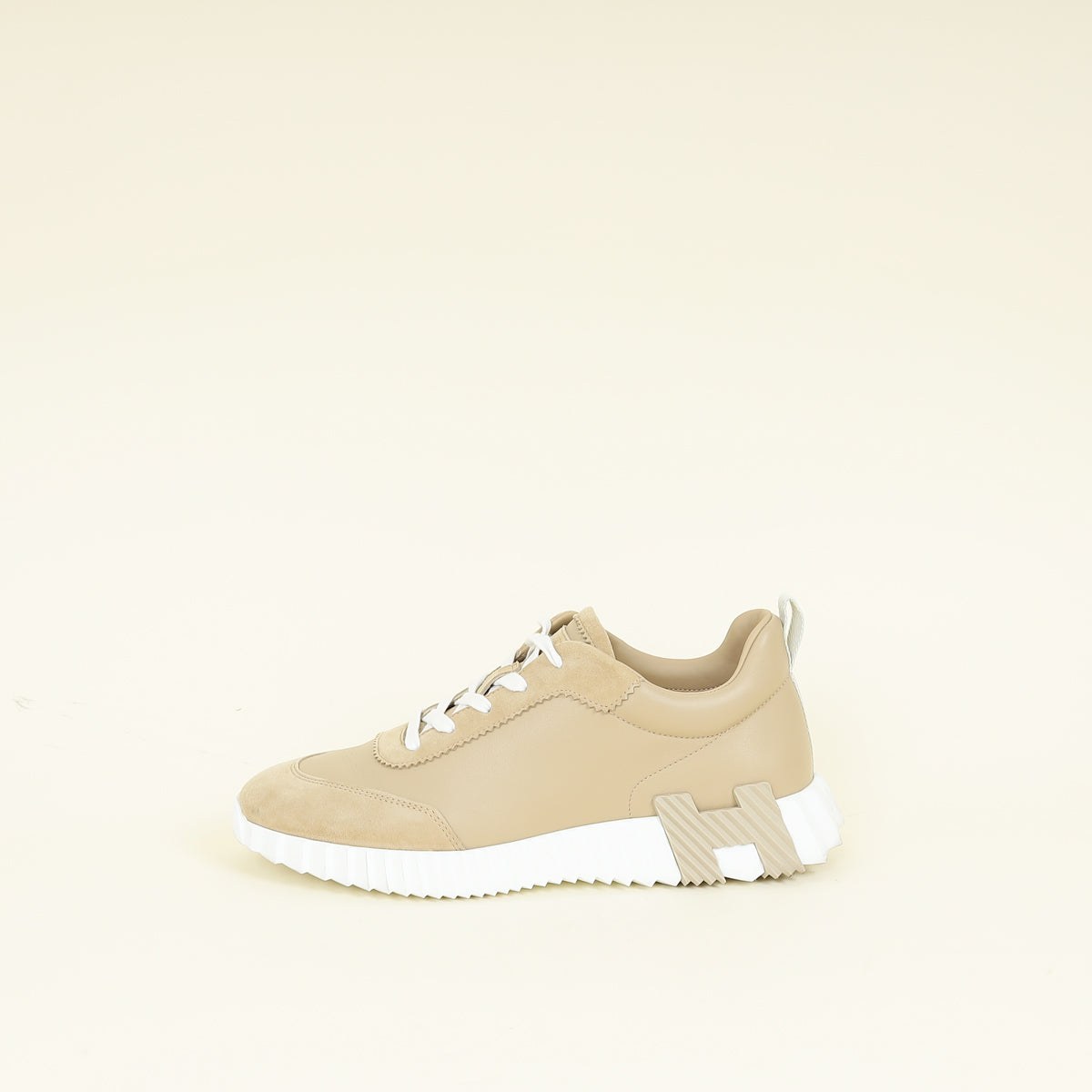 Hermes Beige Esquisse Bouncing Sneaker 41.5
