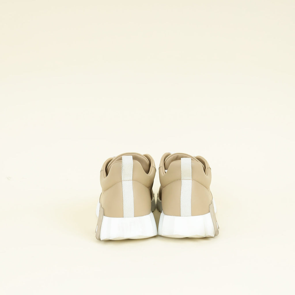Hermes Beige Esquisse Bouncing Sneaker 41.5