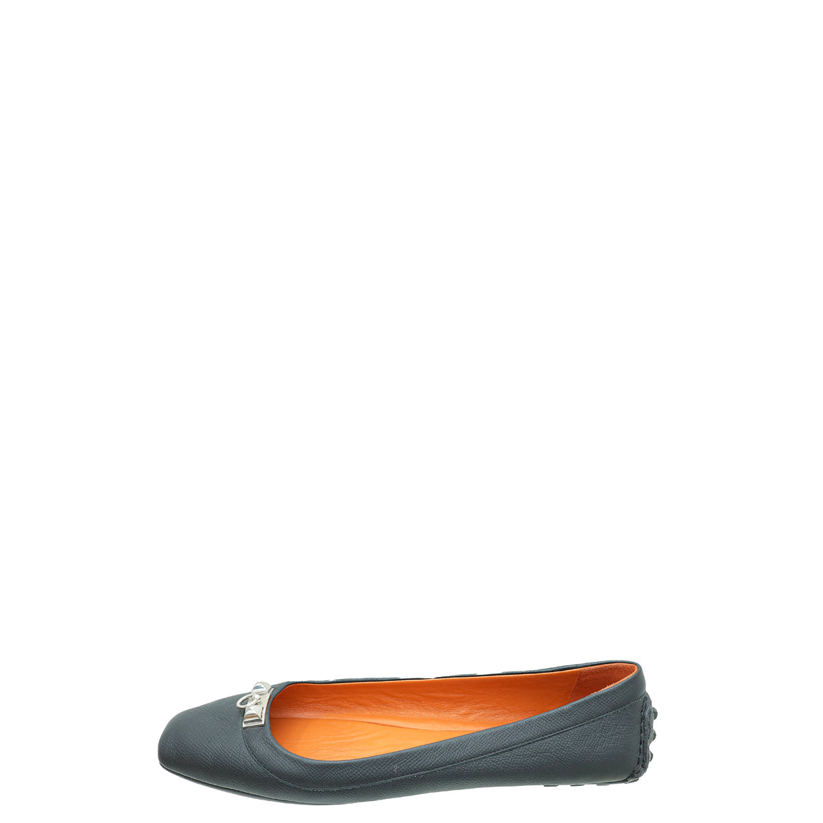 Hermes Noir Liberty Ballerina Flats 41
