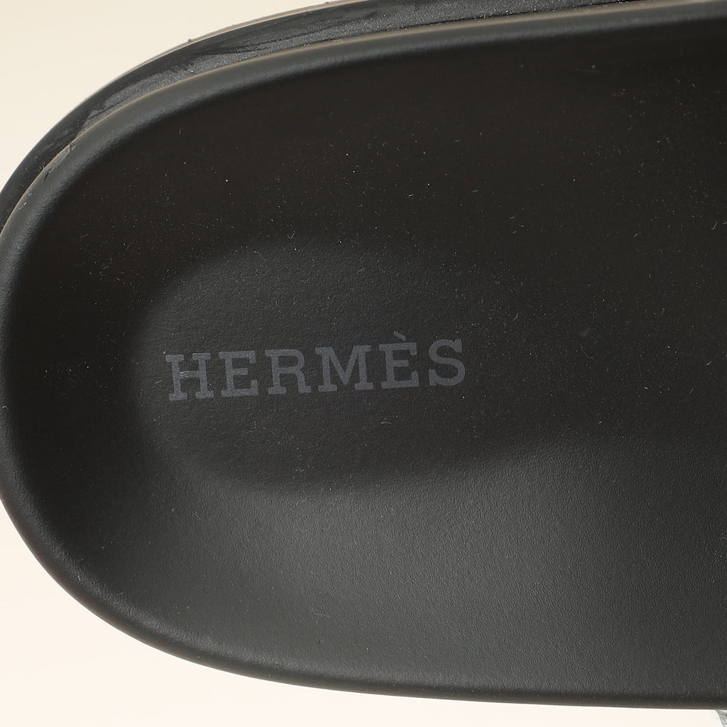 Hermes Blanc Chypre Sandals 41