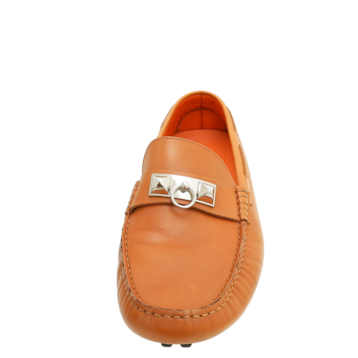 Hermes Gold Irving Loafer 41