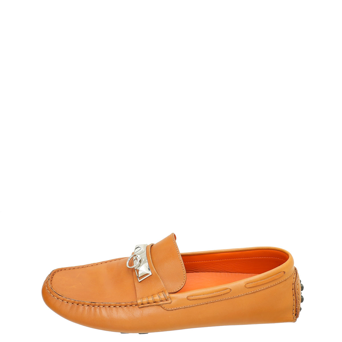 Hermes Gold Irving Loafer 41