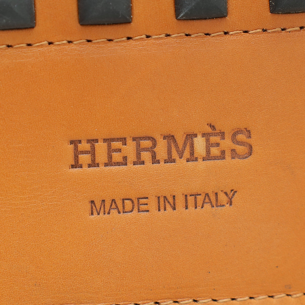 Hermes Gold Irving Loafer 41