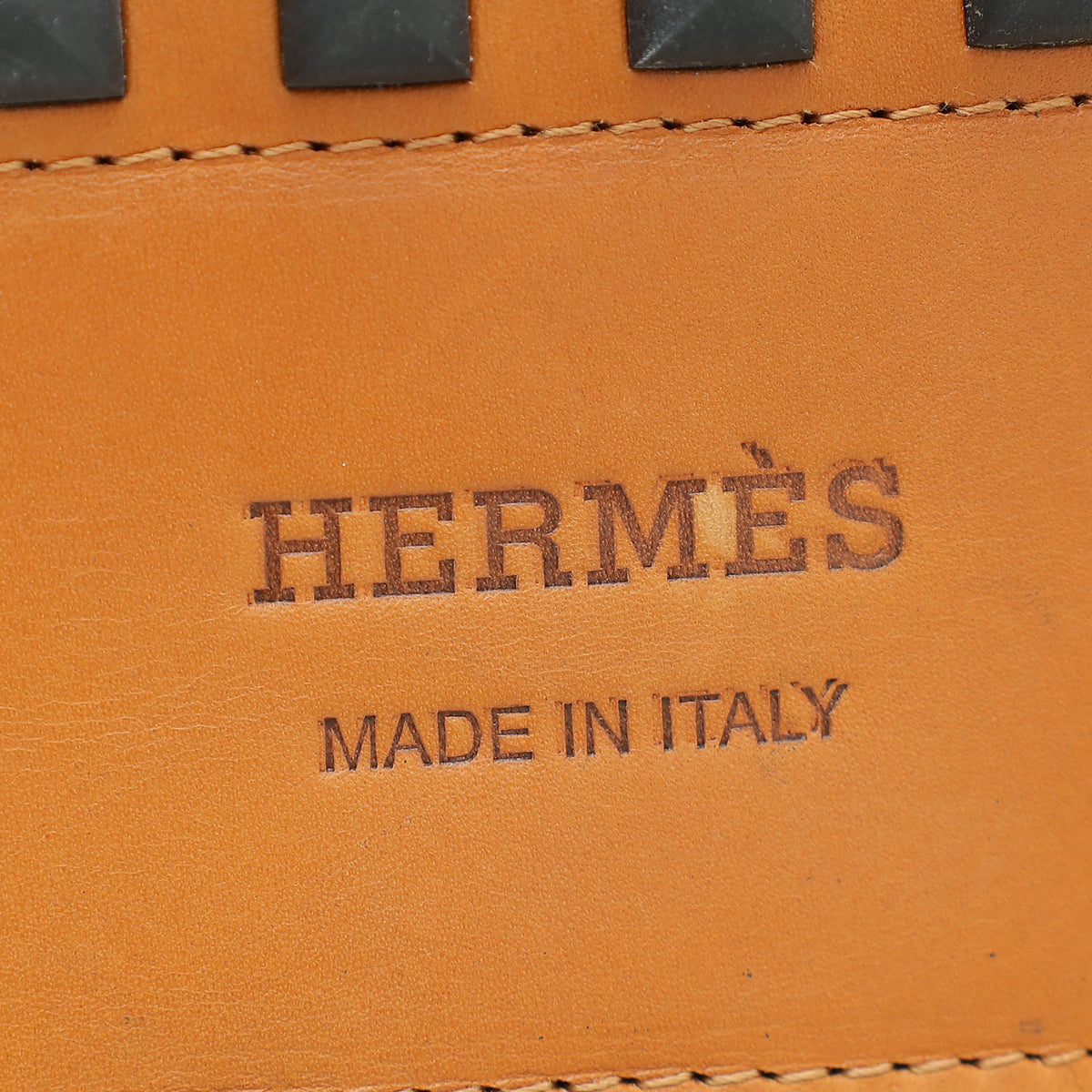 Hermes Gold Irving Loafer 41