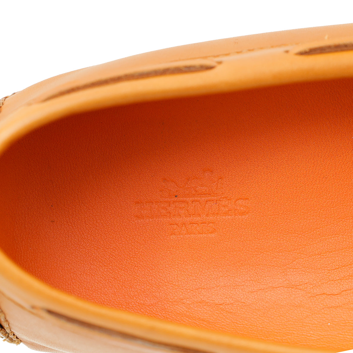 Hermes Gold Irving Loafer 41