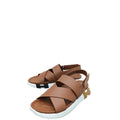 Hermes Gold Electric Sandal 42