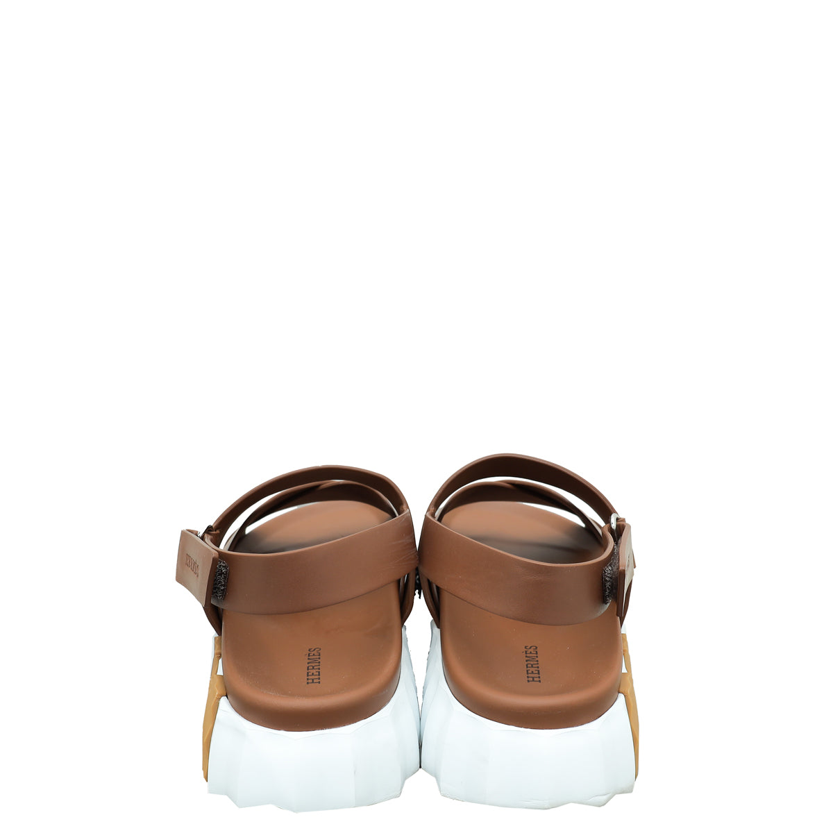 Hermes Gold Electric Sandal 42