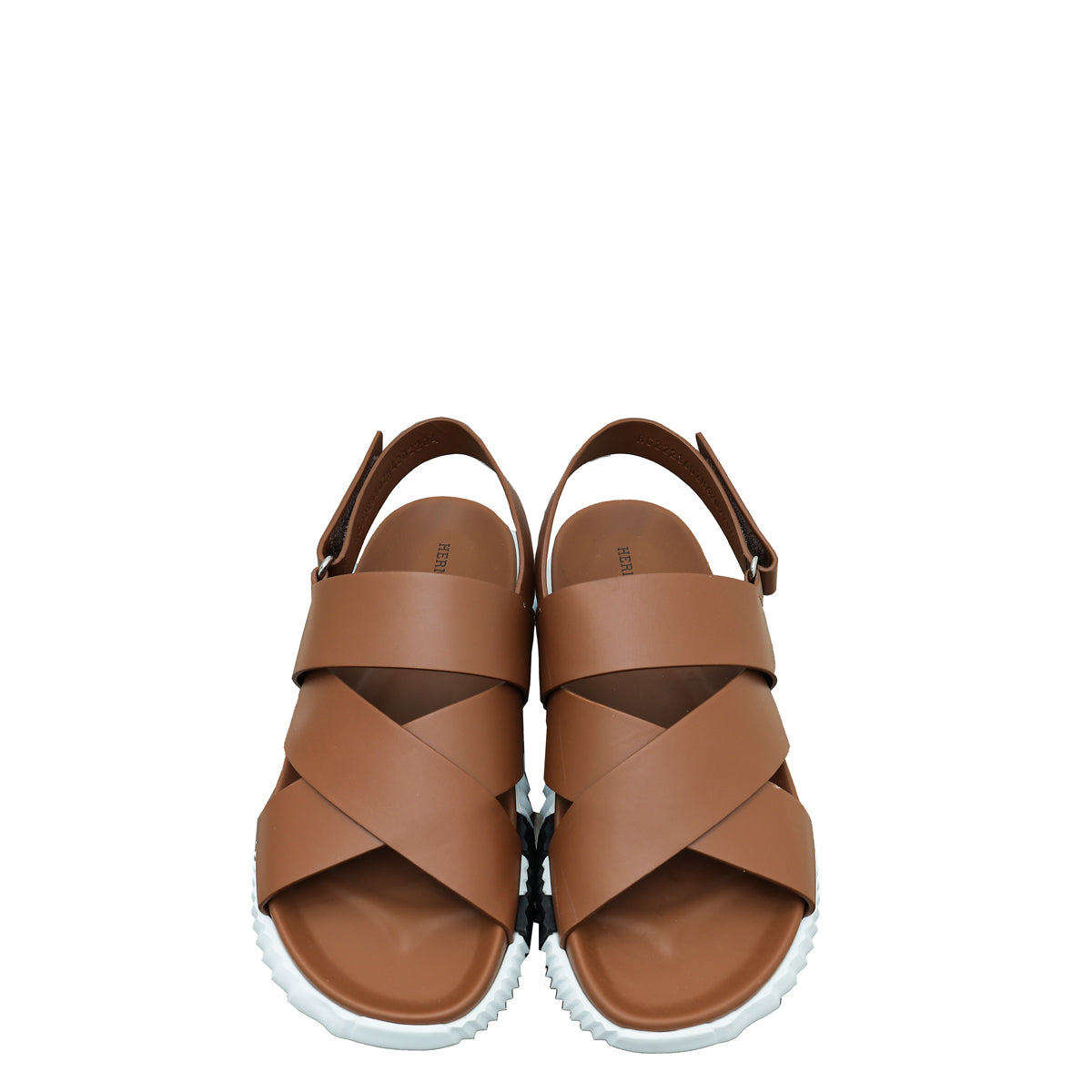 Hermes Gold Electric Sandal 42