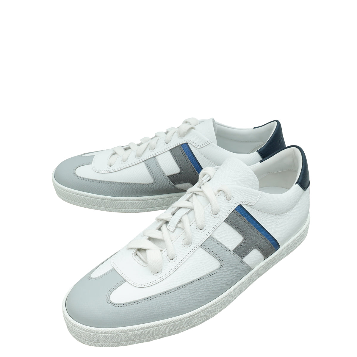 Hermes Multicolore Gris Silex Boomerang Men's Sneaker 42