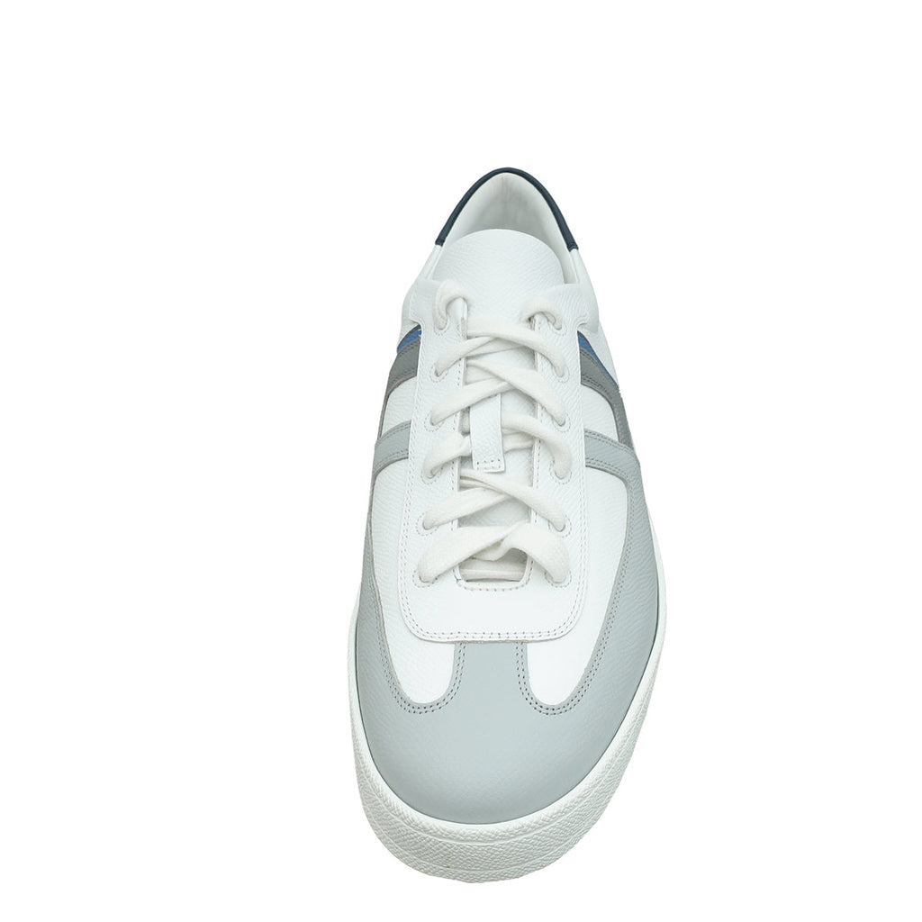 Hermes Multicolore Gris Silex Boomerang Men's Sneaker 42