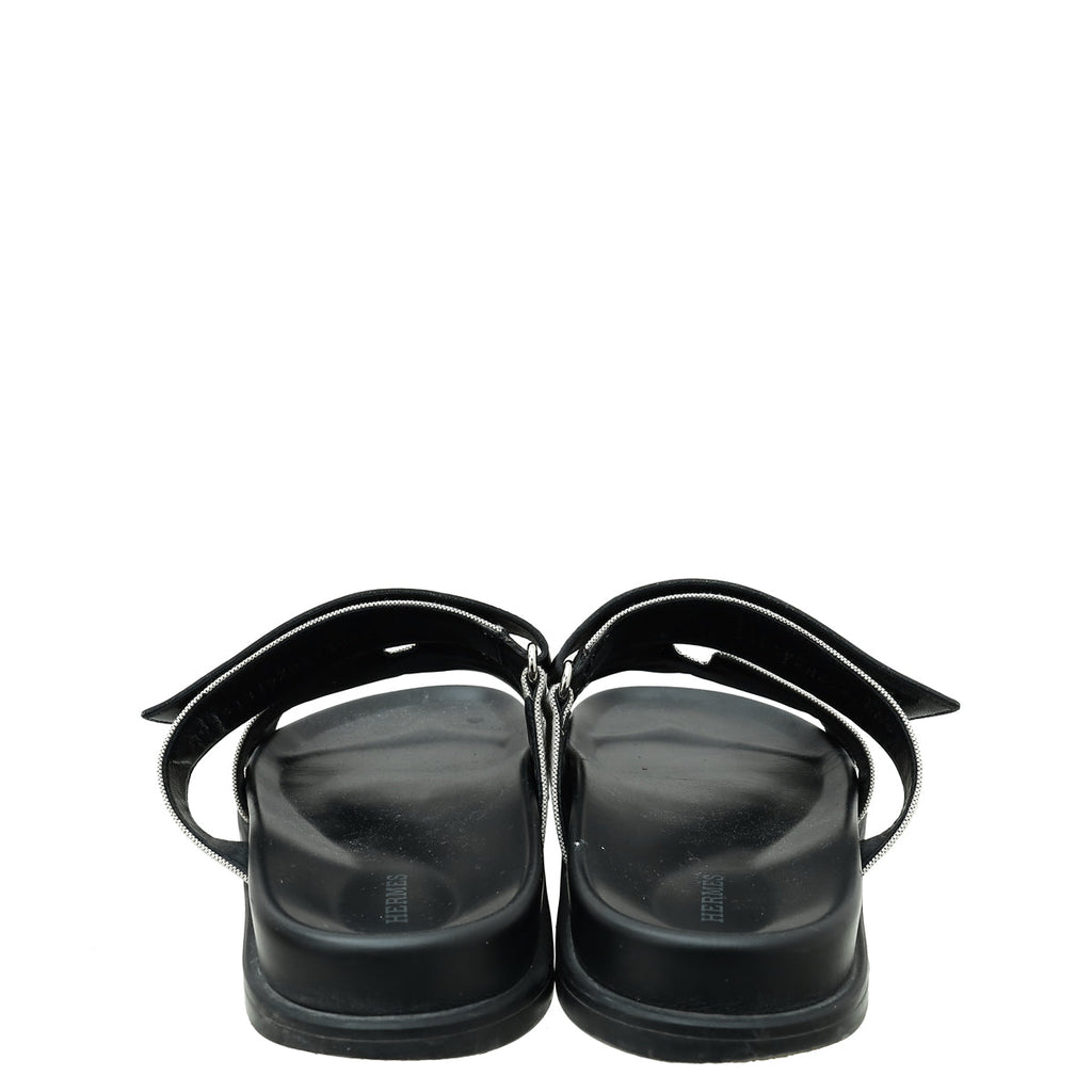 Hermes Bicolor Chypre Sandals 42