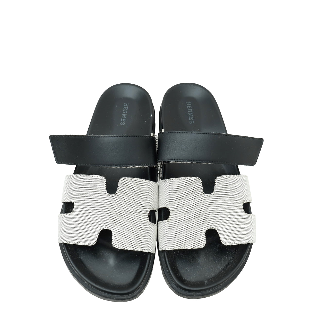 Hermes Bicolor Chypre Sandals 42
