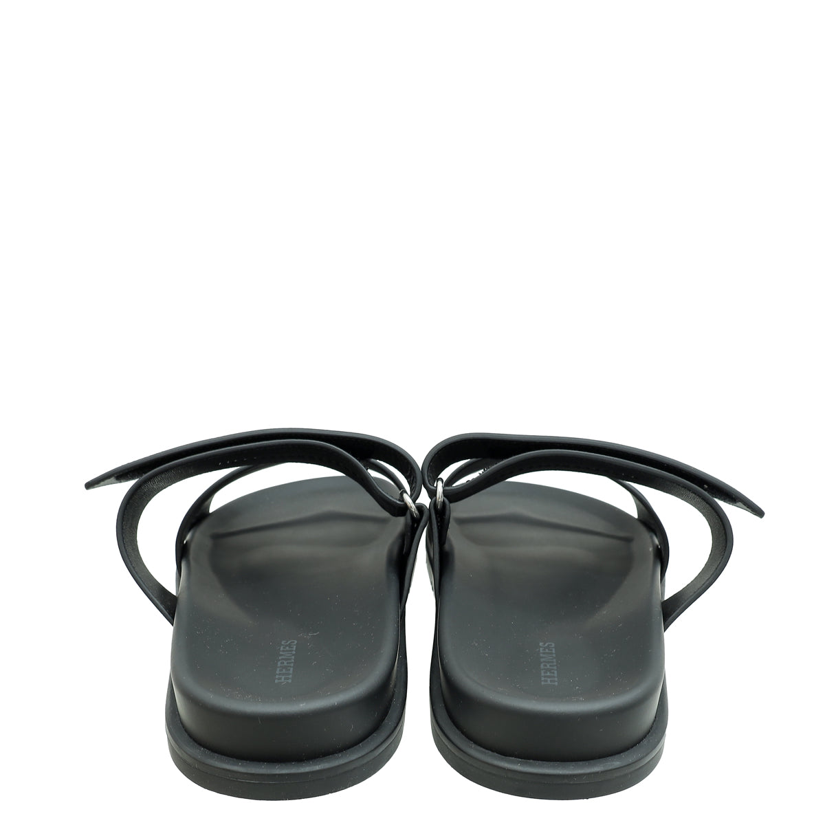 Hermes Noir Chypre Sandal 43