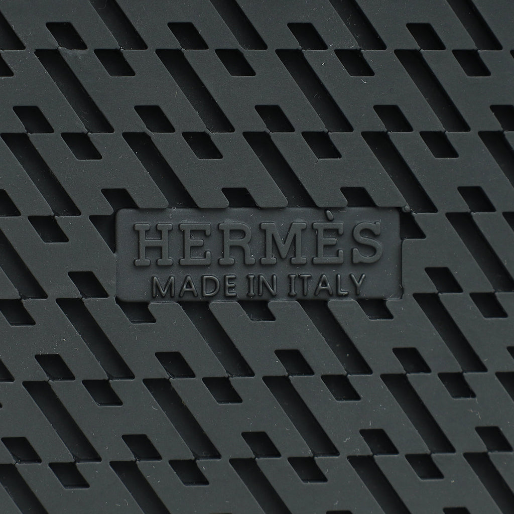 Hermes Noir Chypre Sandal 43