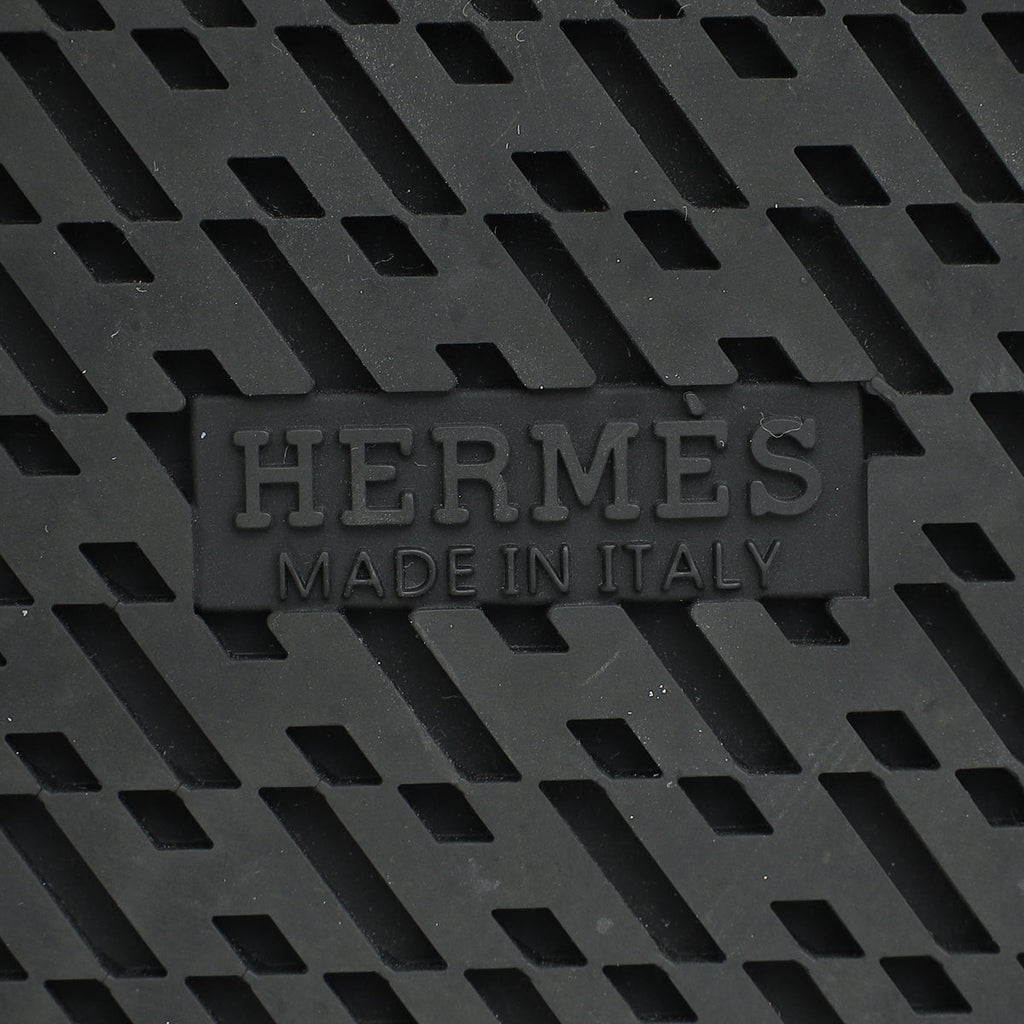 Hermes Black Chypre Sandals 44