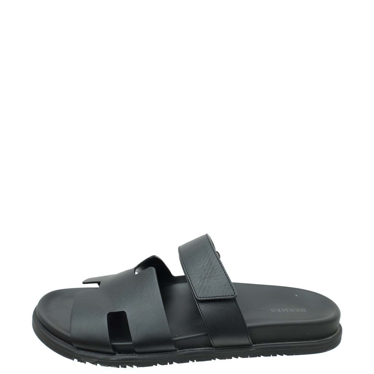 Hermes Noir Chypre Sandal 46
