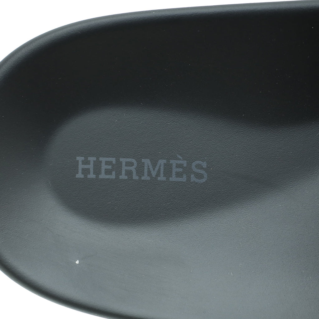 Hermes Noir Chypre Sandal 46