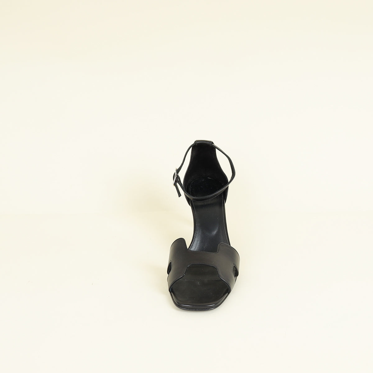 Hermes Black Joy 70 Sandal 39