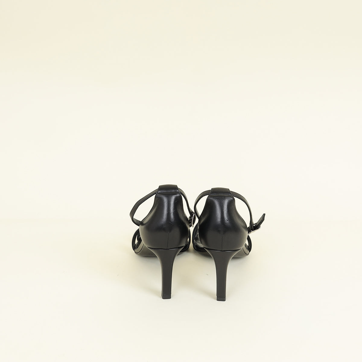 Hermes Black Joy 70 Sandal 39