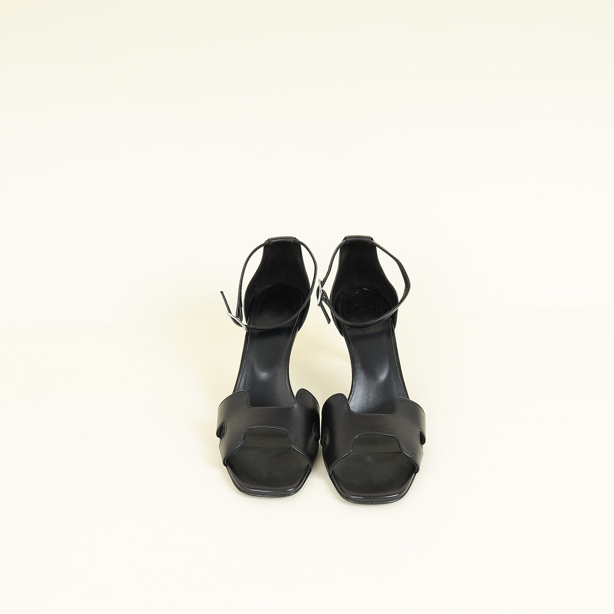 Hermes Black Joy 70 Sandal 39