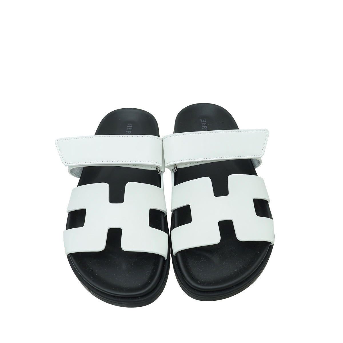 Hermes Blanc Chypre Sandal 35.5