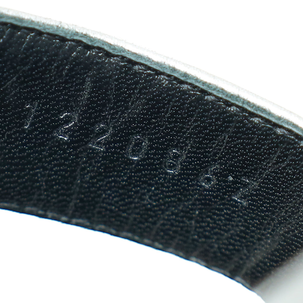 Hermes Gris-Argenté Vieilli Oran Sandal 35