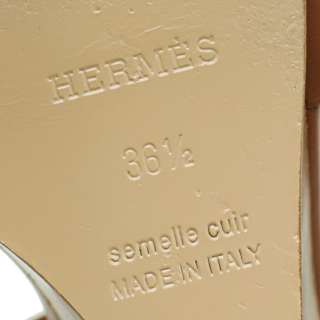 Hermes Gold Legend Sandal 36.5
