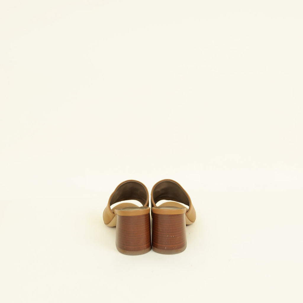 Hermes Naturel Camilla Slide Sandals 36.5