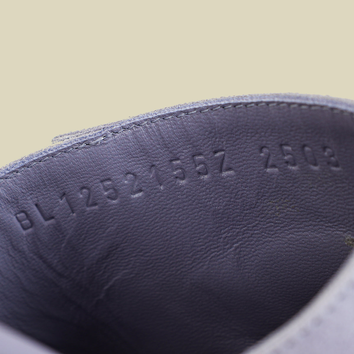 Hermes Violet Glycine Giulia Suede Goatskin Sandal 36.5