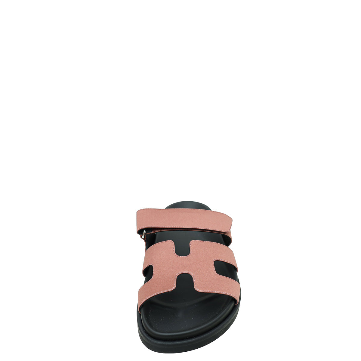 Hermes Bois De Rose Satin Chypre Sandals 36.5