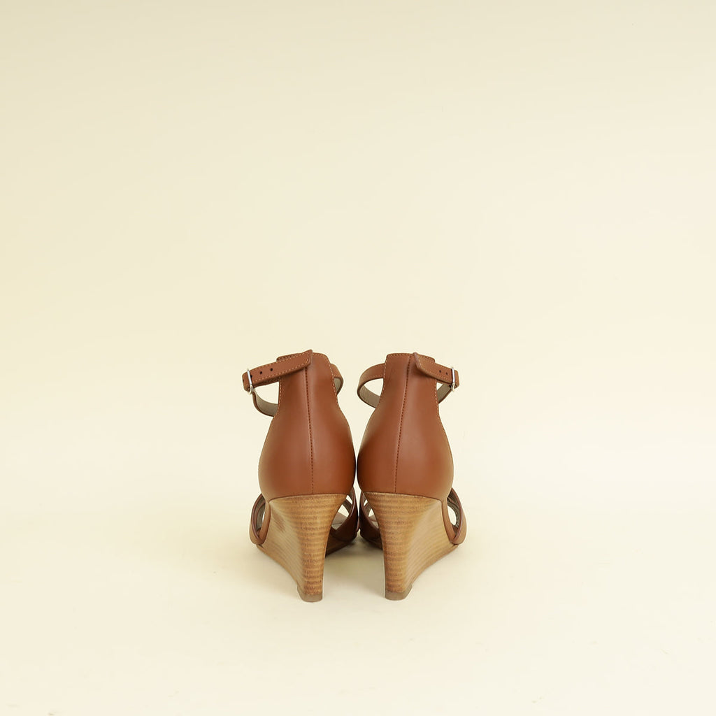 Hermes Gold Legend Sandal 36