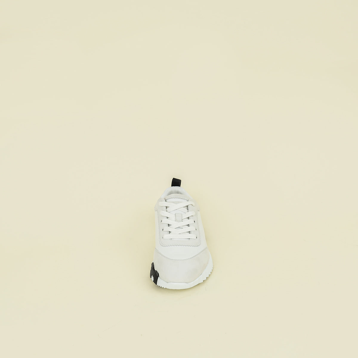 Hermes Blanc Bouncing Sneaker 36