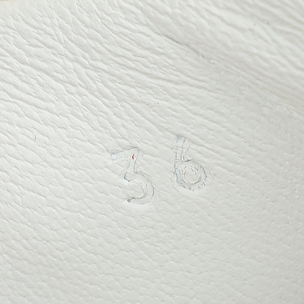 Hermes Blanc Bouncing Sneaker 36