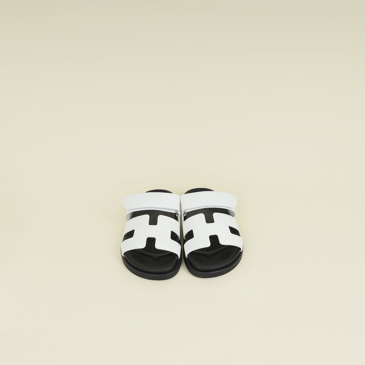 Hermes Blanc Chypre Sandal 36