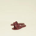 Hermes Rouge H Oran Sandal 36