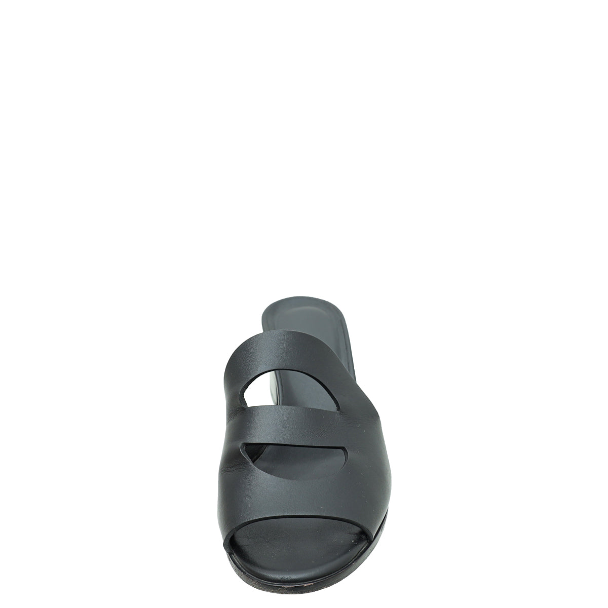 Hermes Noir Mona Sandal 36