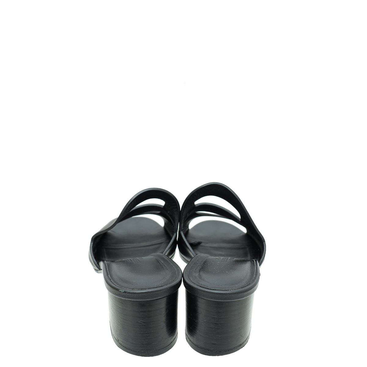 Hermes Noir Mona Sandal 36