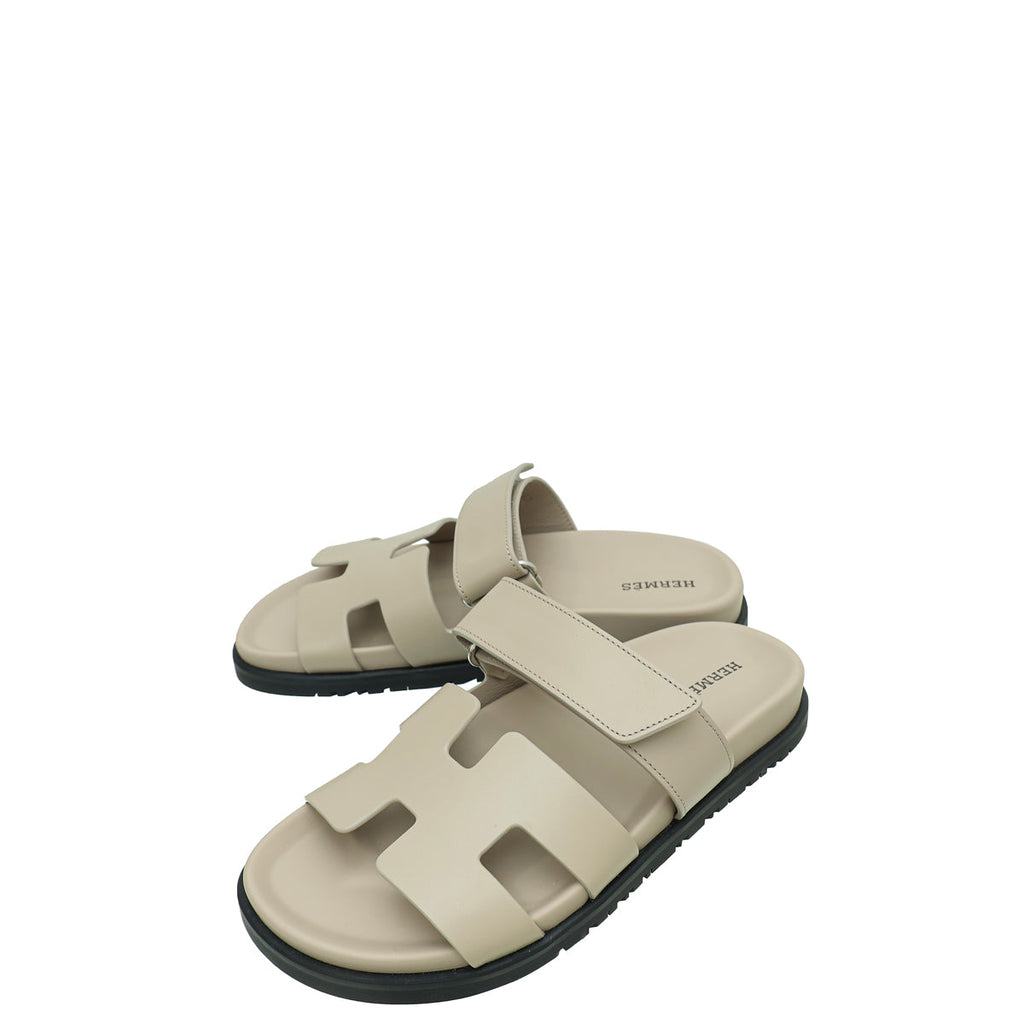 Hermes Beige Mastic Chypre Sandal 36