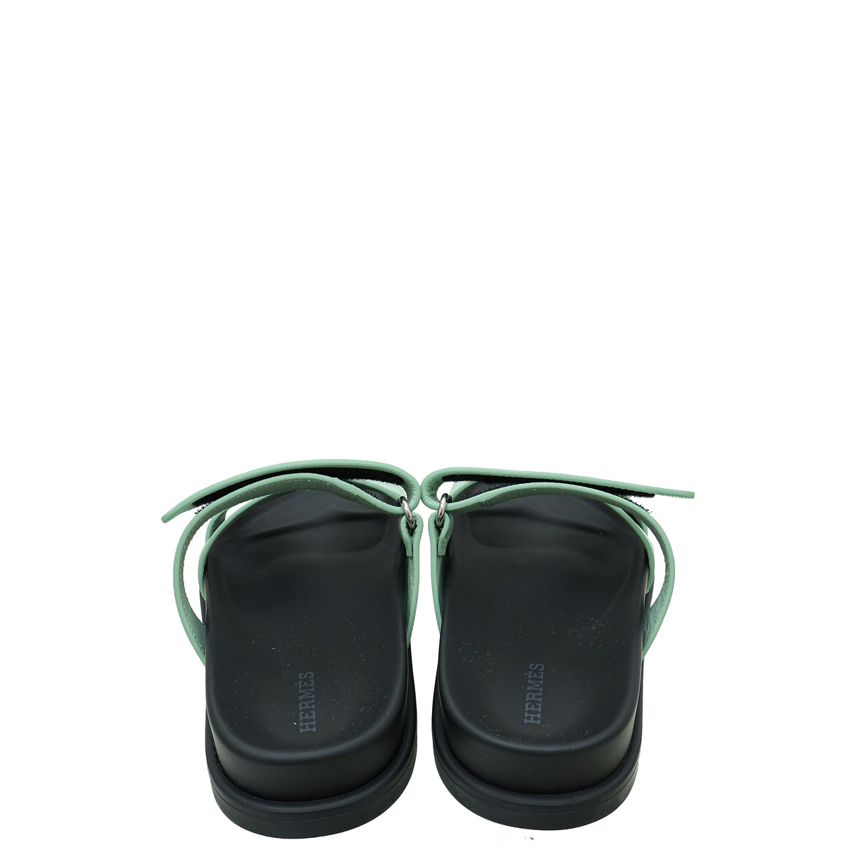 Hermes Vert Jade Chypre Sandals 36