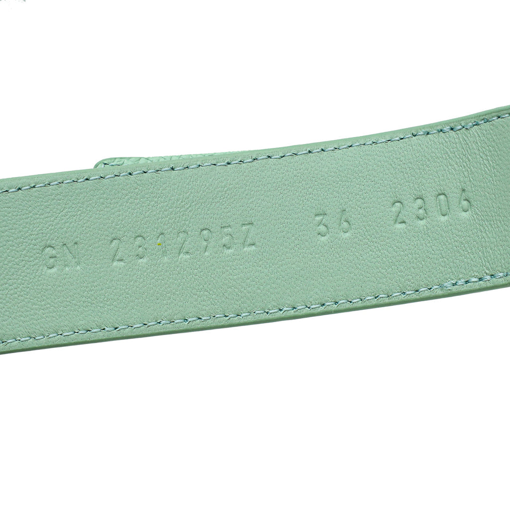 Hermes Vert Jade Chypre Sandals 36