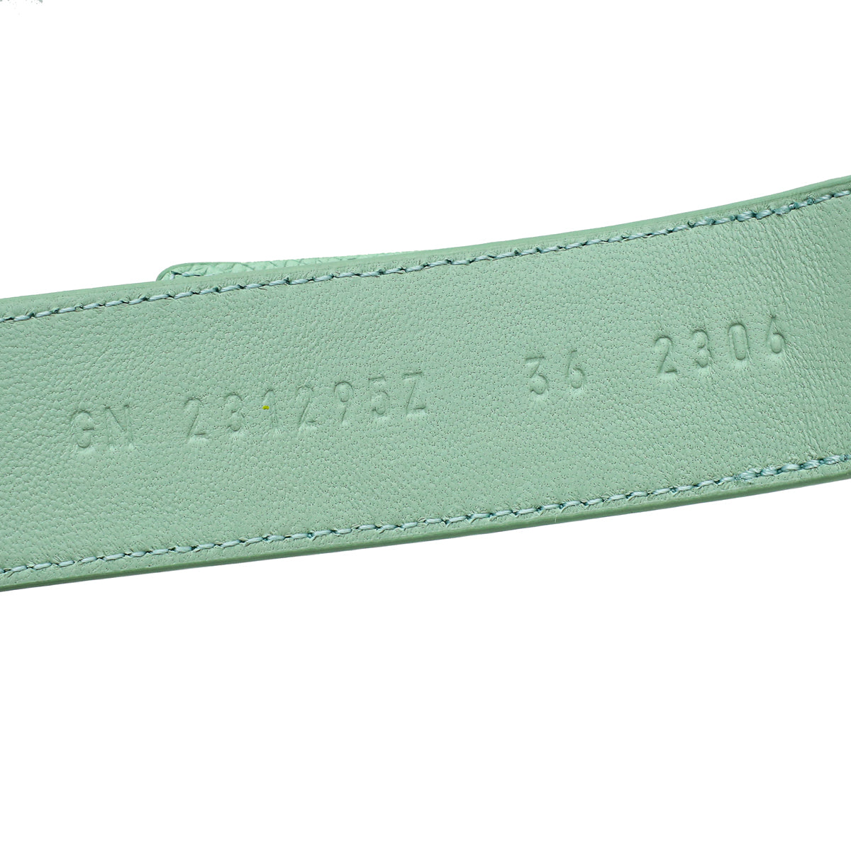 Hermes Vert Jade Chypre Sandals 36