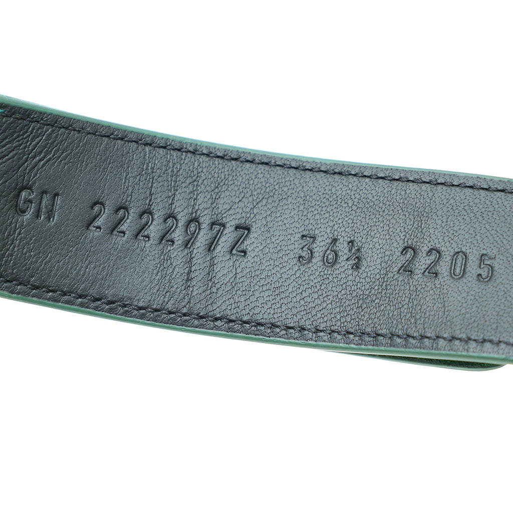 Hermes Vert Green Suede Chypre Sandals 36.5