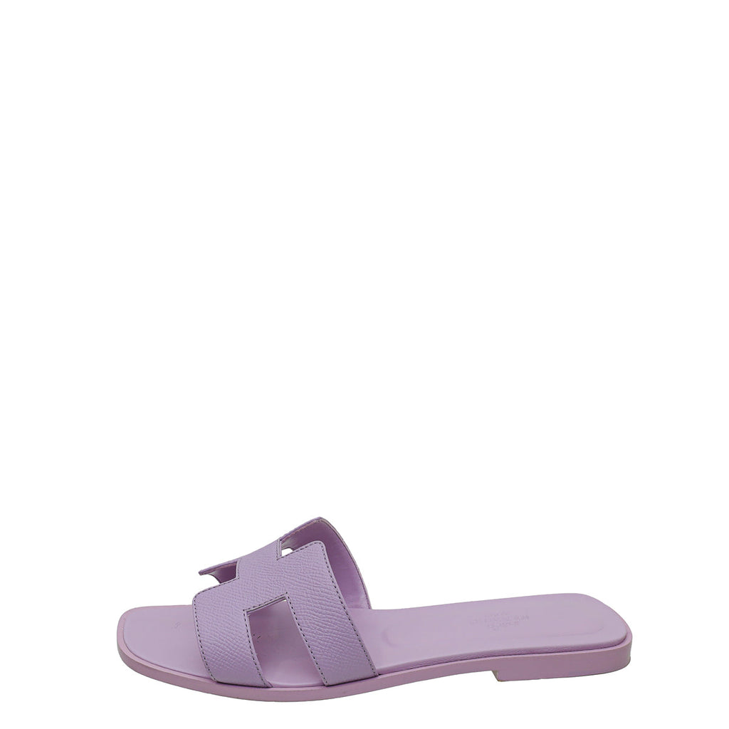 Hermes Amethyst Oran Sandal 37.5