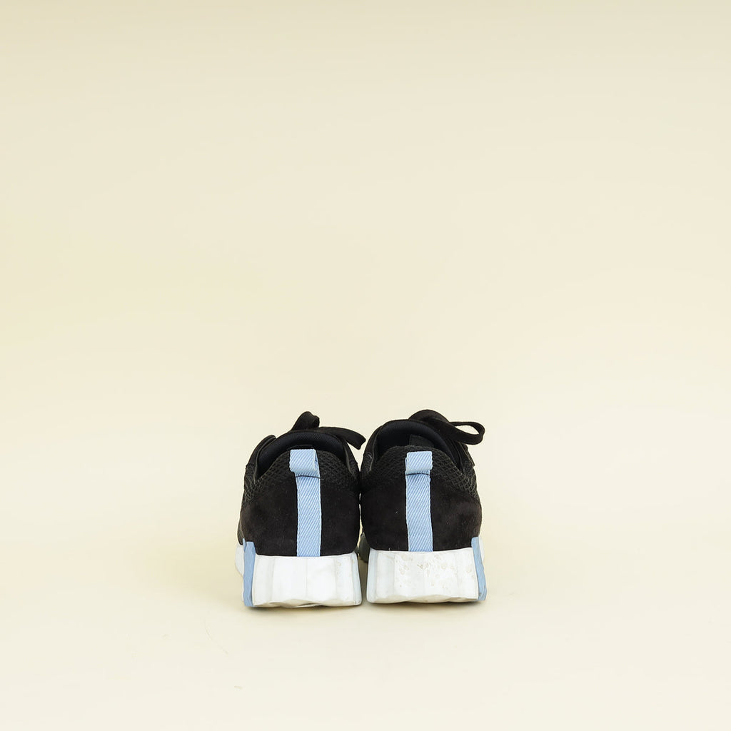 Hermes Noir Bouncing Sneaker 37.5
