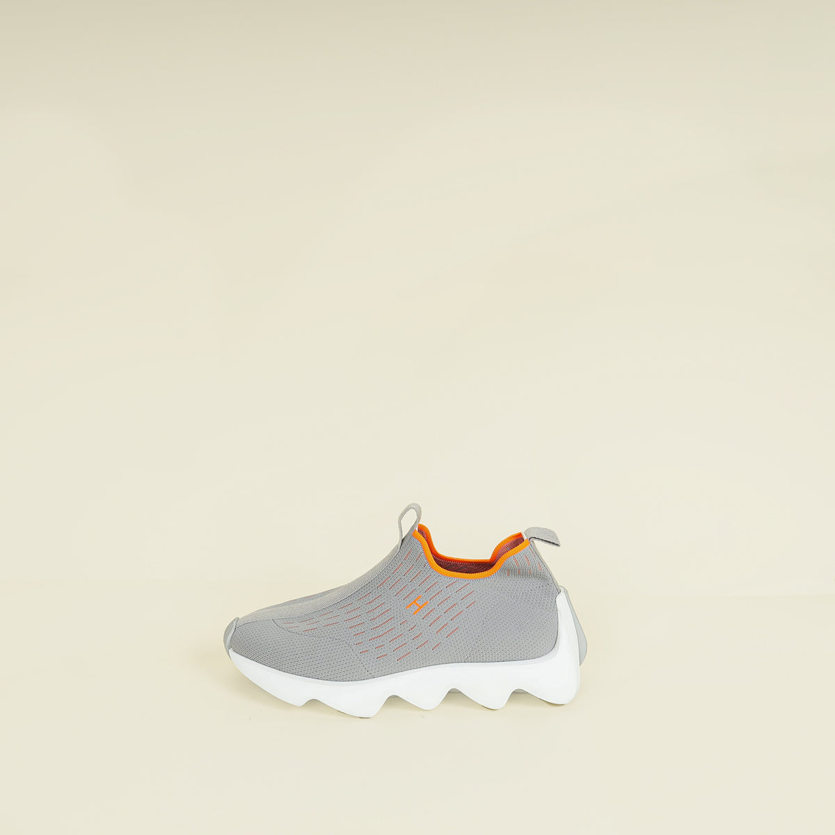 Hermes Gris Clair Eclair Sneaker 37.5