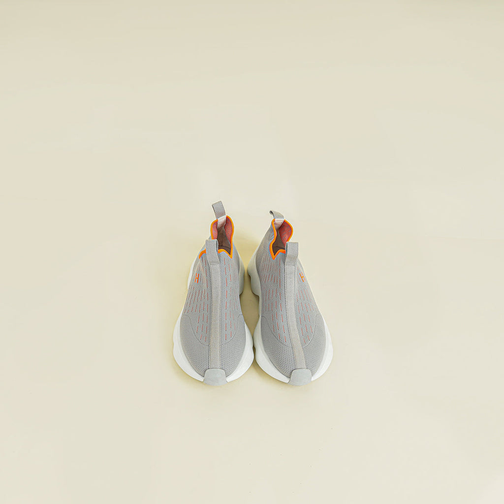 Hermes Gris Clair Eclair Sneaker 37.5