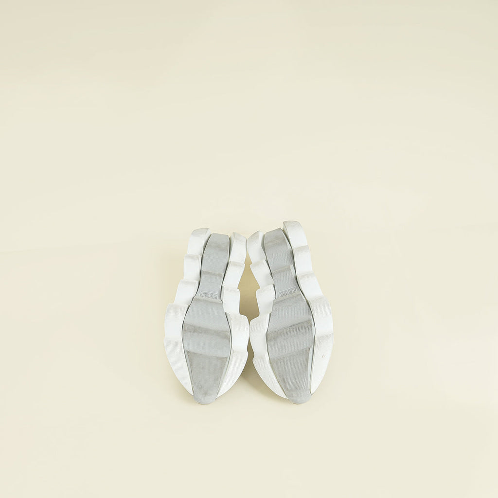 Hermes Gris Clair Eclair Sneaker 37.5